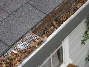 Gutter Guard on Residential Home