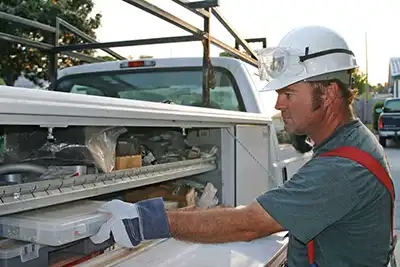 Storage for an Electricain in a Truck